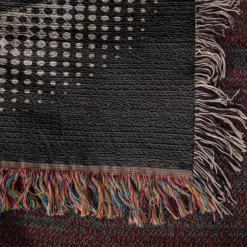 Cassette Tape, Good Vibes Only Woven Blanket