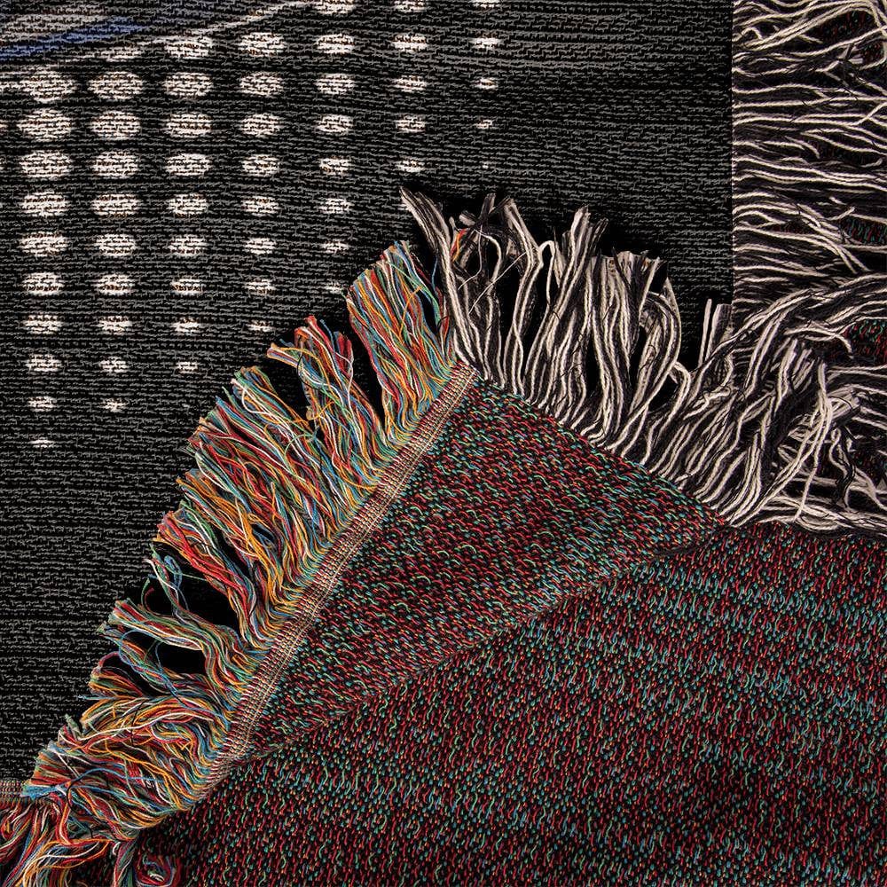 Cassette Tape, Good Vibes Only Woven Blanket