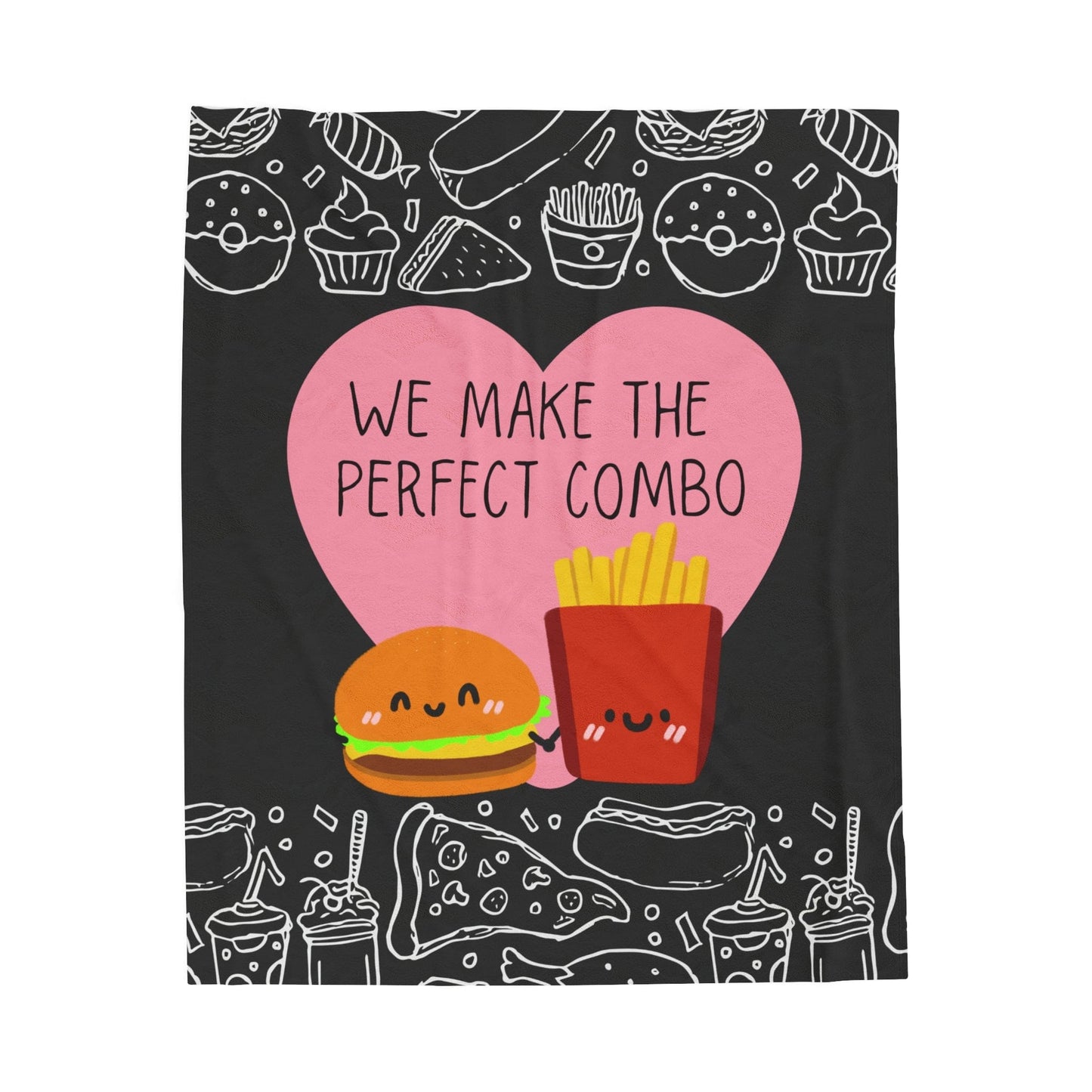 Perfect Combo Velveteen Plush Blanket