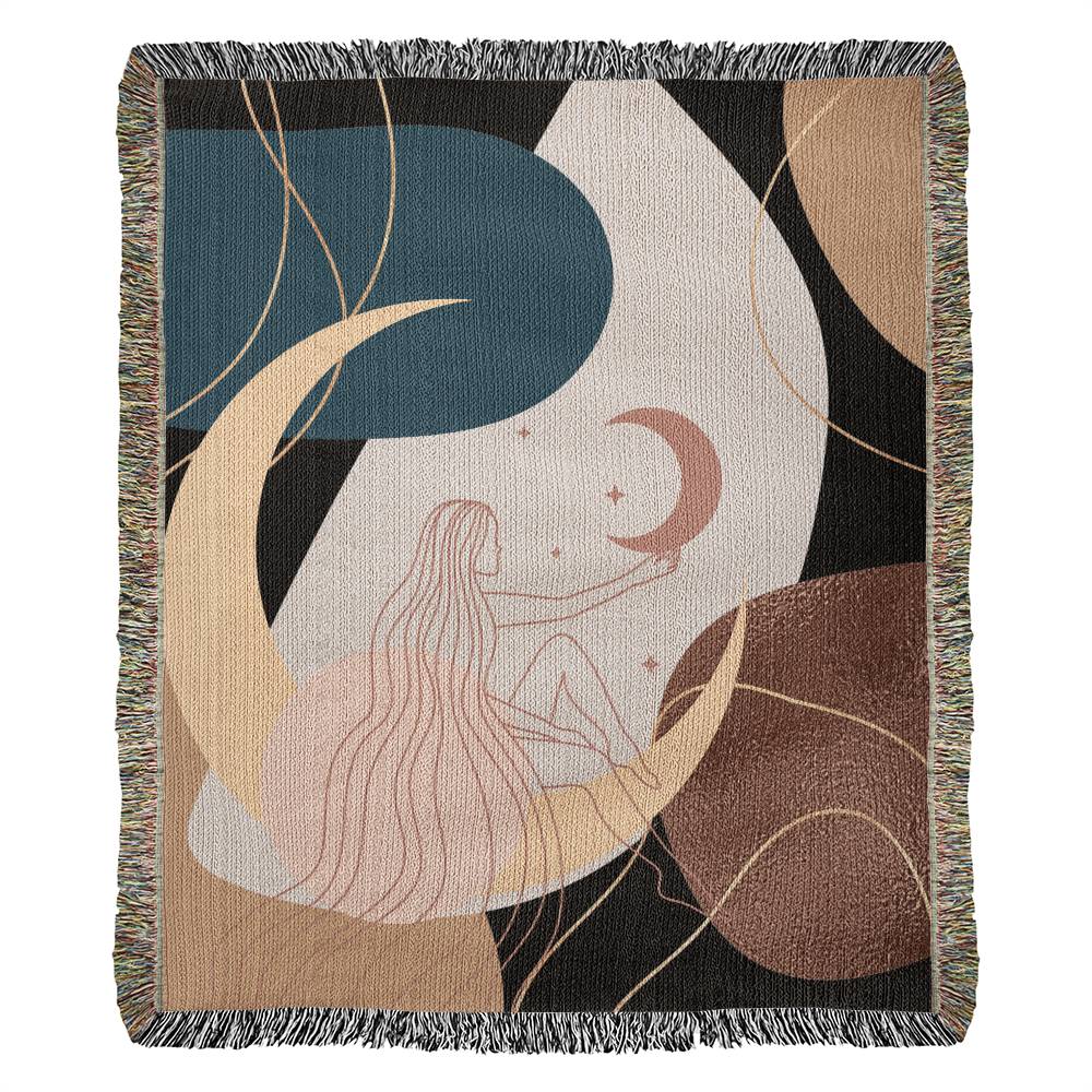 Dreamy Girl Woven Blanket