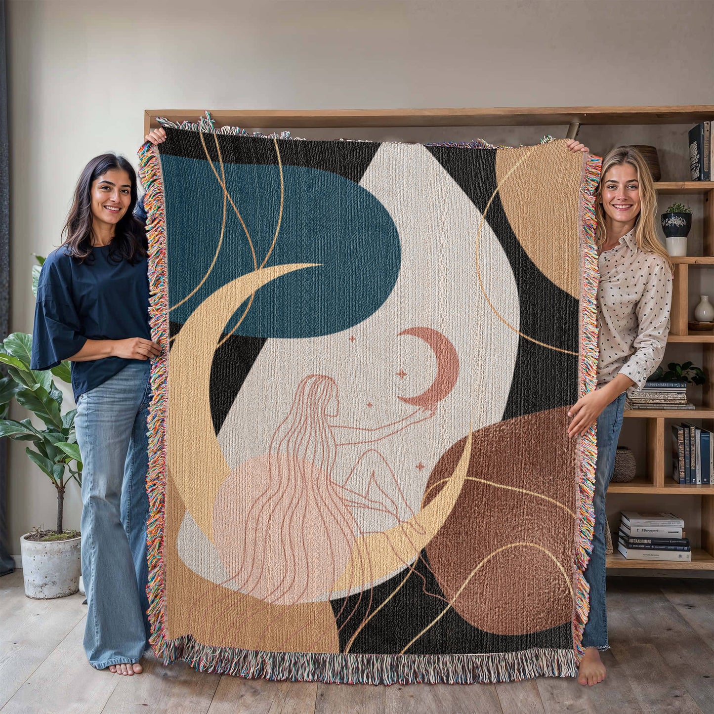 Dreamy Girl Woven Blanket