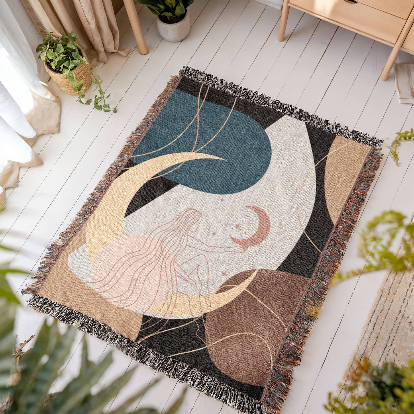 Dreamy Girl Woven Blanket