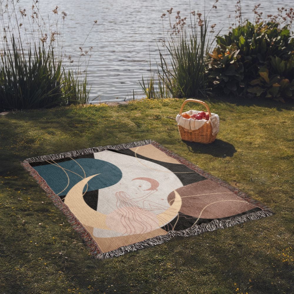 Dreamy Girl Woven Blanket